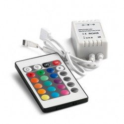 
                                        Controler banda LED RGB + telecomanda CTR001                                    