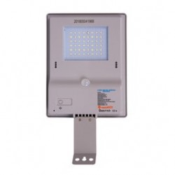 
                                        Corp de iluminat solar stradal LED Westech SWL0505, 5W, senzor de miscare, gri, IP65                                    