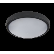 CORP ILUMINAT LED ROTUND TAVAN BRLED 12W NEGRU IP54