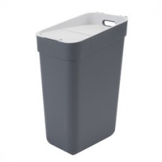 
                                        Cos gunoi Curver Ready to Collect 252020, plastic, forma dreptunghiulara, gri inchis, cu capac, 30 L                                    