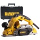 DeWalt  D26500K - Rindea electrica, 1050 W, 82 mm, cutite reversibile, valiza plastic