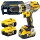 DeWalt  DCD996P3 - Masina de gaurit si insurubat cu percutie cu 3 acumulatori, Li-Ion, 18 V, 5 Ah, 95 Nm, motor fara perii, led iluminare, valiza speciala
