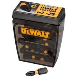 DeWalt  DT70555T - Set capete de insurubare, profil PH2, 25 bucati