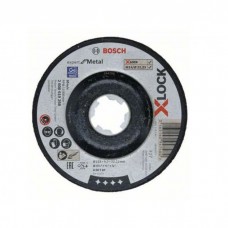 Disc abraziv X-Lock pentru polizarea metalului 115X6X22.2 mm 2608619258 Bosch