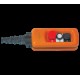 DISPOZITIV DE COMANDA 2 BUTOANE+AVARIE MBP-A2913 1NO+1NC