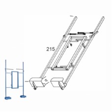 Dispozitiv pentru transport placi cu latime variabila 0,5-1,6 m