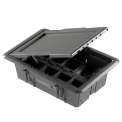 Doza pardosela Gewiss System GW24606, 16 module, cu capac