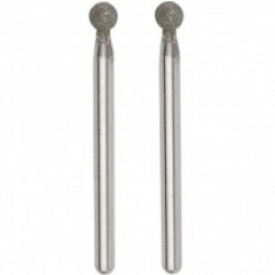 Dremel  26157105JA - Set freze diamantate, diametru 4.4 mm, 2 bucati