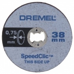 Dremel  2615S409JB - Set discuri de taiere subtiri, grosime 0.75 mm, 5 bucati