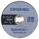 Dremel  2615S409JB - Set discuri de taiere subtiri, grosime 0.75 mm, 5 bucati