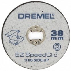 Dremel  2615S456JC - Set discuri pentru metal, diametru 38 mm, 5 bucati