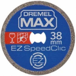 Dremel  2615S545DM - Disc de taiere diamantat, 38x3.2x1 mm
