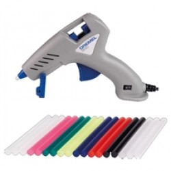 Dremel  930 JA - Pistol de lipit, 7 mm, accesorii