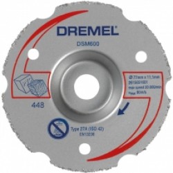 Dremel  DSM20 - Disc de taiere multifunctional, 77x20x11 mm