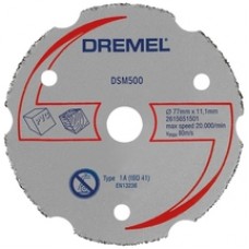 Dremel  DSM500 - Disc de taiere multifunctional, 77 mm