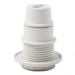 
                                        Dulie E14 Lohuis, polimer, cu inel, alba                                    