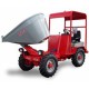 Dumper SILLA model 1000 SNT, descarcare hidraulica laterala, capacitate bena 800 l, sarcina maxima  1850 kg,  motor diesel Lombardini LDW 1003/B1, 25 cp.