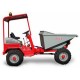Dumper SILLA model 1500 SNF, descarcare hidraulica frontala, capacitate bena 1200 l, sarcina maxima  3480 kg,  motor diesel Lombardini LDW 1603 NR, 36 cp.