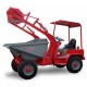 Dumper SILLA model 1500 SNP, descarcare hidraulica frontala, cupa incarcare, capacitate bena 1200 l, sarcina maxima  3000 kg,  motor diesel Lombardini LDW 1603 NR, 36 cp.
