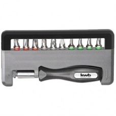 Einhell  49151010 - Set capete de insurubare, mixte, 11 bucati, surubelnita hexagonala