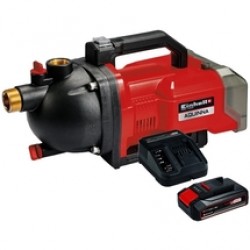 Einhell  AQUINNA PXC + Starter Kit - Pompa de gradina, 3000 l/h + Set 1 acumulator si incarcator, Li-Ion, 18 V, 2.5 Ah