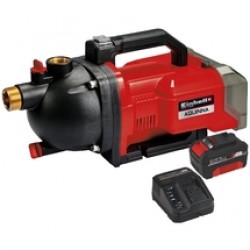 Einhell  AQUINNA PXC + Starter Kit - Pompa de gradina, 3000 l/h + Set 1 acumulator si incarcator, Li-Ion, 18 V, 4 Ah