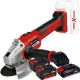 Einhell  AXXIO 18/125 Q PXC + Starter Kit + Twinpack - Polizor unghiular, 125 mm + Set 1 acumulator si incarcator, Li-Ion, 18 V, 2.5 Ah + Set 2 acumulatori, Li-Ion, 18 V, 4 Ah