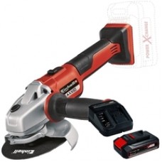 Einhell  AXXIO PXC + Starter Kit - Polizor unghiular, 125 mm + Set 1 acumulator si incarcator, Li-Ion, 18 V, 2.5 Ah