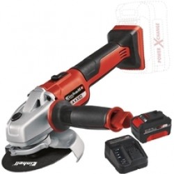 Einhell  AXXIO PXC + Starter Kit - Polizor unghiular, 125 mm + Set 1 acumulator si incarcator, Li-Ion, 18 V, 4 Ah