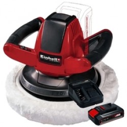 Einhell  CE-CB 18/254 Li PXC + Starter Kit - Masina de lustruit, 254 mm + Set 1 acumulator si incarcator, Li-Ion, 18 V, 2.5 Ah