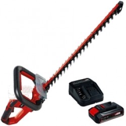 Einhell  GE-CH 18/60 Li PXC + Starter Kit - Masina de tuns gard viu, 67 cm + Set 1 acumulator si incarcator, Li-Ion, 18 V, 2.5 Ah