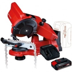 Einhell  GE-CS 18 Li PXC + Starter Kit - Masina de ascutit lanturi + Set 1 acumulator si incarcator, Li-Ion, 18 V, 2.5 Ah
