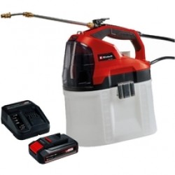 Einhell  GE-WS 18/75 Li PXC + Starter Kit - Pulverizator, 2.5 bar, 7.5 l + Set 1 acumulator si incarcator, Li-Ion, 18 V, 2.5 Ah