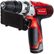 Einhell  TC-CD 12 Li - Masina de gaurit si insurubat cu 1 acumulator, Li-Ion, 12 V, 1.5 Ah, 20 Nm, mandrina detasabila, led iluminare, valiza plastic