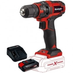 Einhell  TC-CD 18/35 Li PXC + Starter Kit  - Masina de gaurit si insurubat, 35 Nm + Set 1 acumulator si incarcator, Li-Ion, 18 V, 2.5 Ah