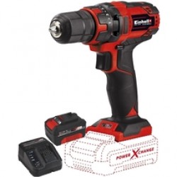 Einhell  TC-CD 18/35 Li PXC + Starter Kit - Masina de gaurit si insurubat, 35 Nm + Set 1 acumulator si incarcator, Li-Ion, 18 V, 4 Ah