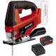 Einhell  TC-JS 18 Li PXC + Starter Kit - Fierastrau pendular + Set 1 acumulator si incarcator, Li-Ion, 18 V, 4 Ah