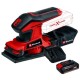 Einhell  TC-OS 18/187 Li PXC + Starter Kit - Slefuitor cu vibratii, 187x90 mm + Set 1 acumulator si incarcator, Li-Ion, 18 V, 2.5 Ah