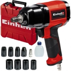 Einhell  TC-PW 340 - Pistol pneumatic, 340 Nm, 6.3 bar, 198 l/min, patrat 1/2 inch