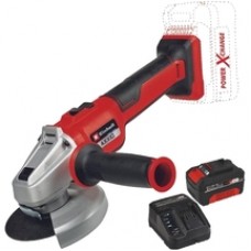 Einhell  TE-AG 18/115 Li BL PXC + Starter Kit - Polizor unghiular, 115 mm + Set 1 acumulator si incarcator, Li-Ion, 18 V, 4 Ah