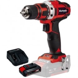 Einhell  TE-CD 18/40 Li PXC + Starter Kit - Masina de gaurit si insurubat, 40 Nm + Set 1 acumulator si incarcator, Li-Ion, 18 V, 2.5 Ah