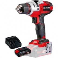 Einhell  TE-CD 18 Li E PXC + Starter Kit - Masina de gaurit si insurubat, 47 Nm +  Set 1 acumulator si incarcator, Li-Ion, 18 V, 2.5 Ah