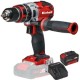 Einhell  TE-CD 18 Li-i PXC + Starter Kit - Masina de gaurit si insurubat cu percutie, 60 Nm + Set 1 acumulator si incarcator, Li-Ion, 18 V, 4 Ah