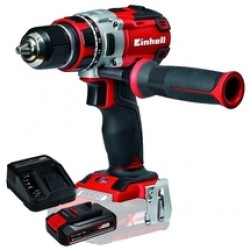 Einhell  TE-CD 18 Li PXC + Starter Kit - Masina de gaurit si insurubat, 60 Nm + Set 1 acumulator si incarcator, Li-Ion, 18 V, 2.5 Ah