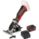 Einhell  TE-CS 18/89 Li PXC + Starter Kit - Fierastrau circular, 89x10 mm + Set 1 acumulator si incarcator, Li-Ion, 18 V, 4 Ah