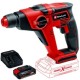 Einhell  TE-HD 18/12 Li PXC + Starter Kit - Rotopercutor SDS-Plus, 1.3 J + Set 1 acumulator si incarcator, Li-Ion, 18 V, 2.5 Ah