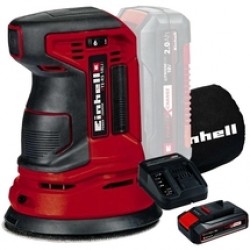 Einhell  TE-RS 18 Li PXC + Starter Kit - Slefuitor cu excentric, 125 mm + Set 1 acumulator si incarcator, Li-Ion, 18 V, 2.5 Ah