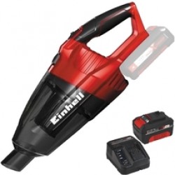 Einhell  TE-VC 18 Li PXC + Starter Kit - Aspirator, 42 mbar + Set 1 acumulator si incarcator, Li-Ion, 18 V, 4 Ah