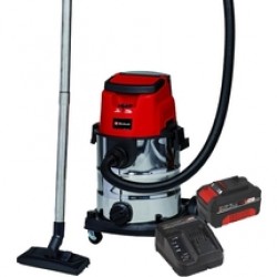 Einhell  TE-VC 36/25 Li S PXC + Starter Kit - Aspirator, 150 mbar + Set 1 acumulator si incarcator, Li-Ion, 18 V, 4 Ah