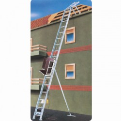 Elevator din aluminiu pentru materiale, SVELT, Inaltime 23.80 m. capacitate maxima 200 Kg.    